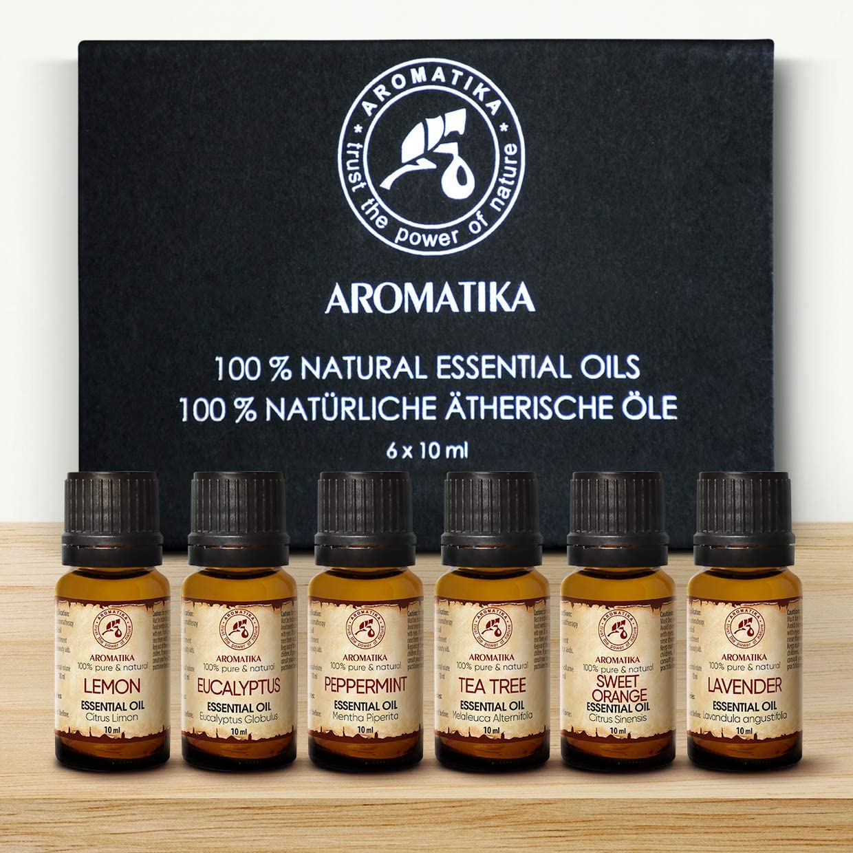Darčekový set 6 aromatických olejov od AROMATIKA Holland